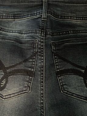 Dark Indigo Wash Brand New Women’s Jeans with Contrast Pocket Stitching